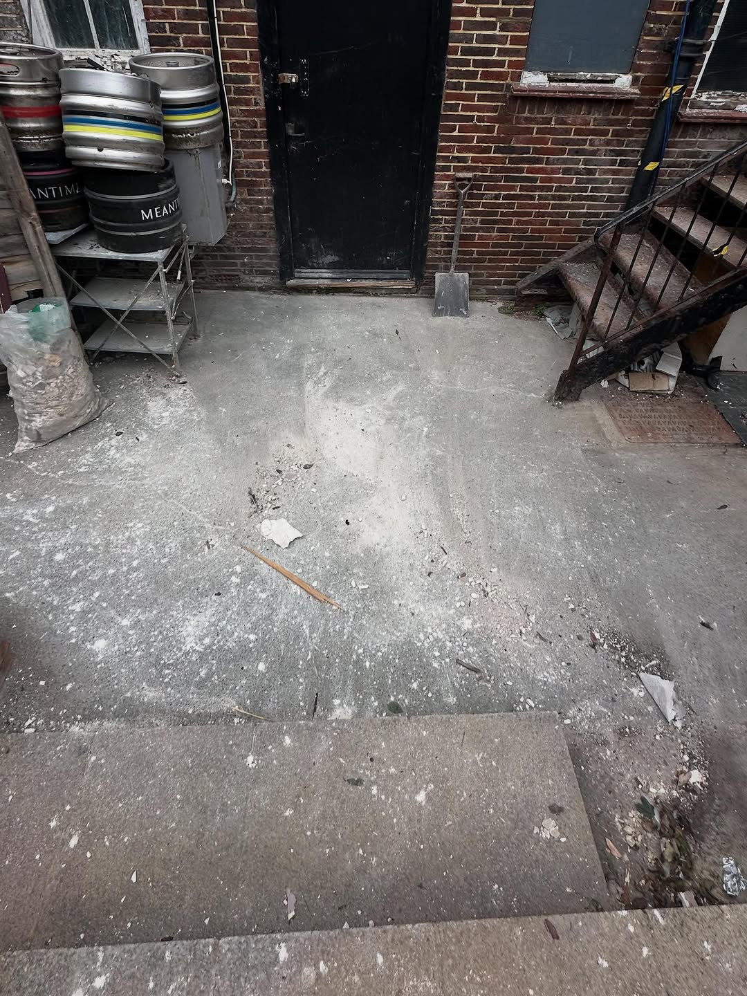 Commercial yard cleared after pub renovation